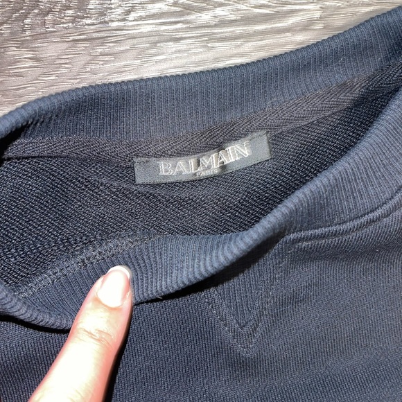 BALMAIN logo sweatshirt. Authentic. - Picture 2 of 3